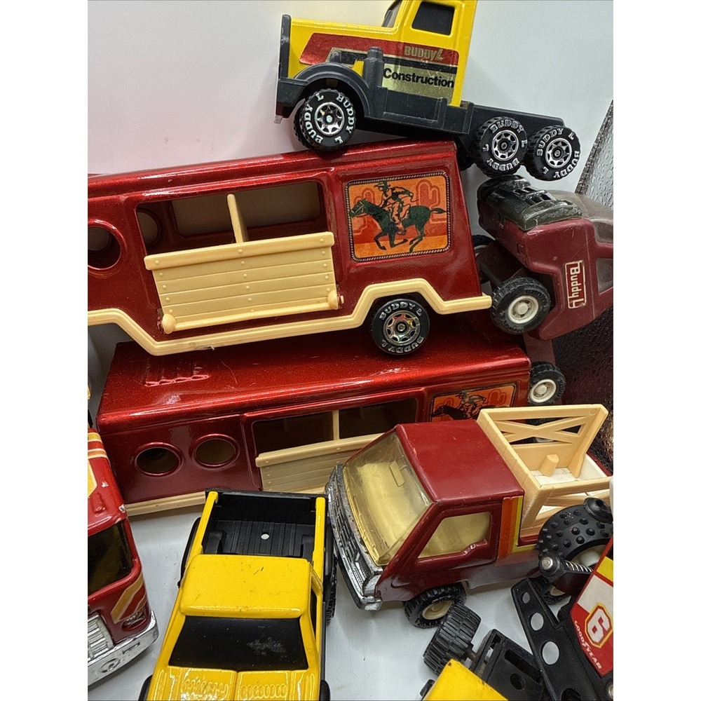 LARGE Buddy L Lot Car Truck Vintage - Picture 8 of 16